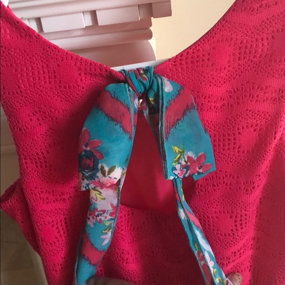 Cute Patterned High-Low Dress - Picture 2 of 8